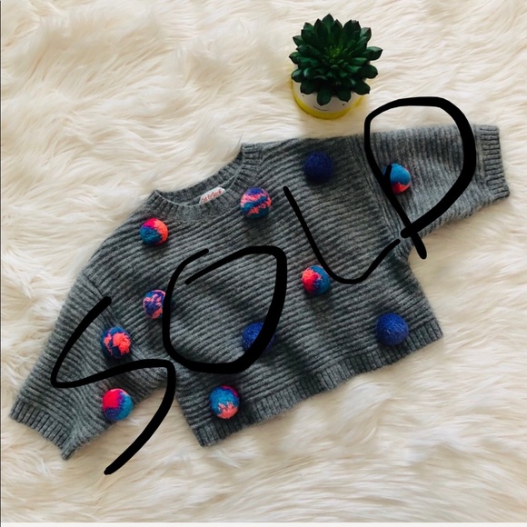 Other - Pom Pom sweater